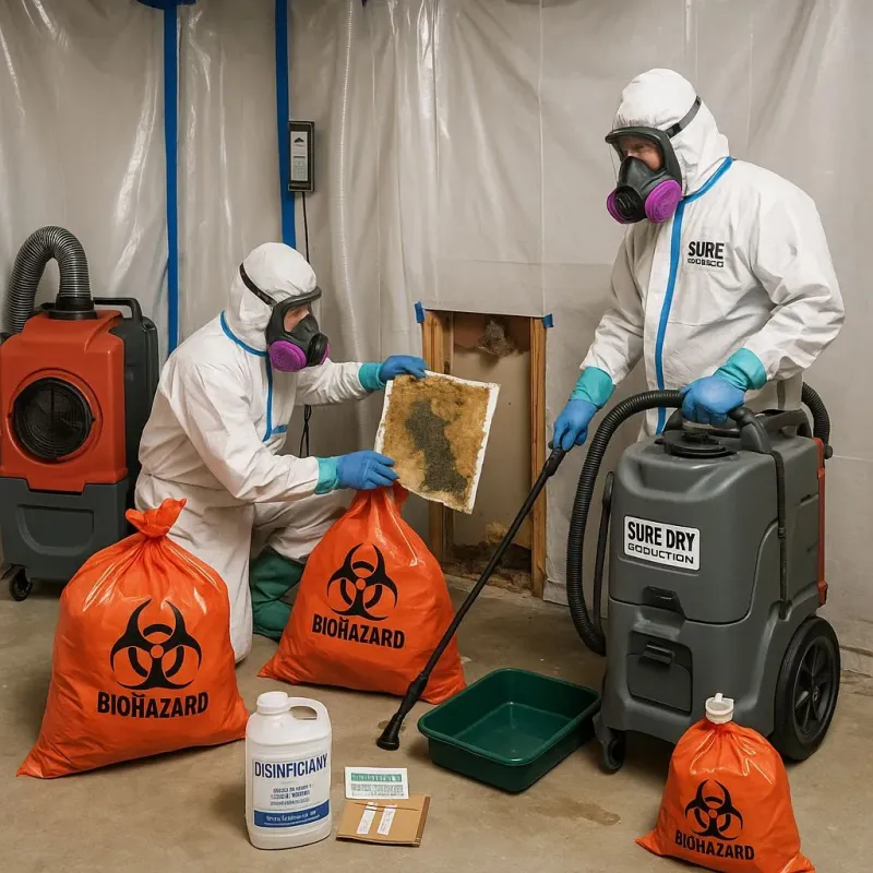 Contaminated Water Handling Protocols process in Cumberland County, VA