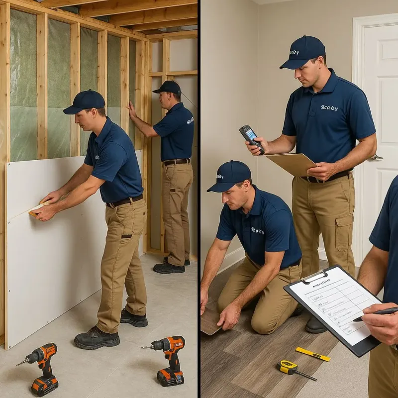 Repairs and Reconstruction process in Cumberland County, VA