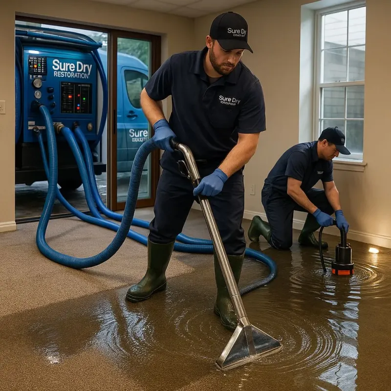 Water Extraction and Removal process in Cumberland County, VA